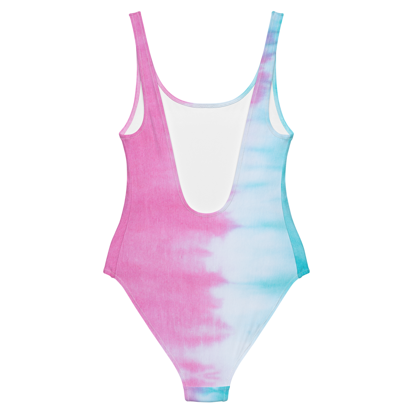Cotton Candy Swirl One-Piece Swimsuit
