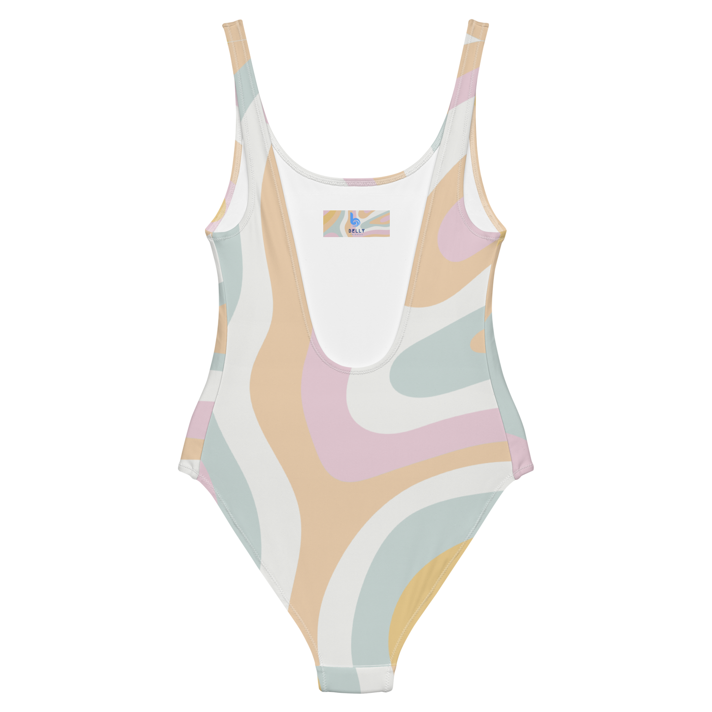 Pastel Swirls One-Piece Swimsuit