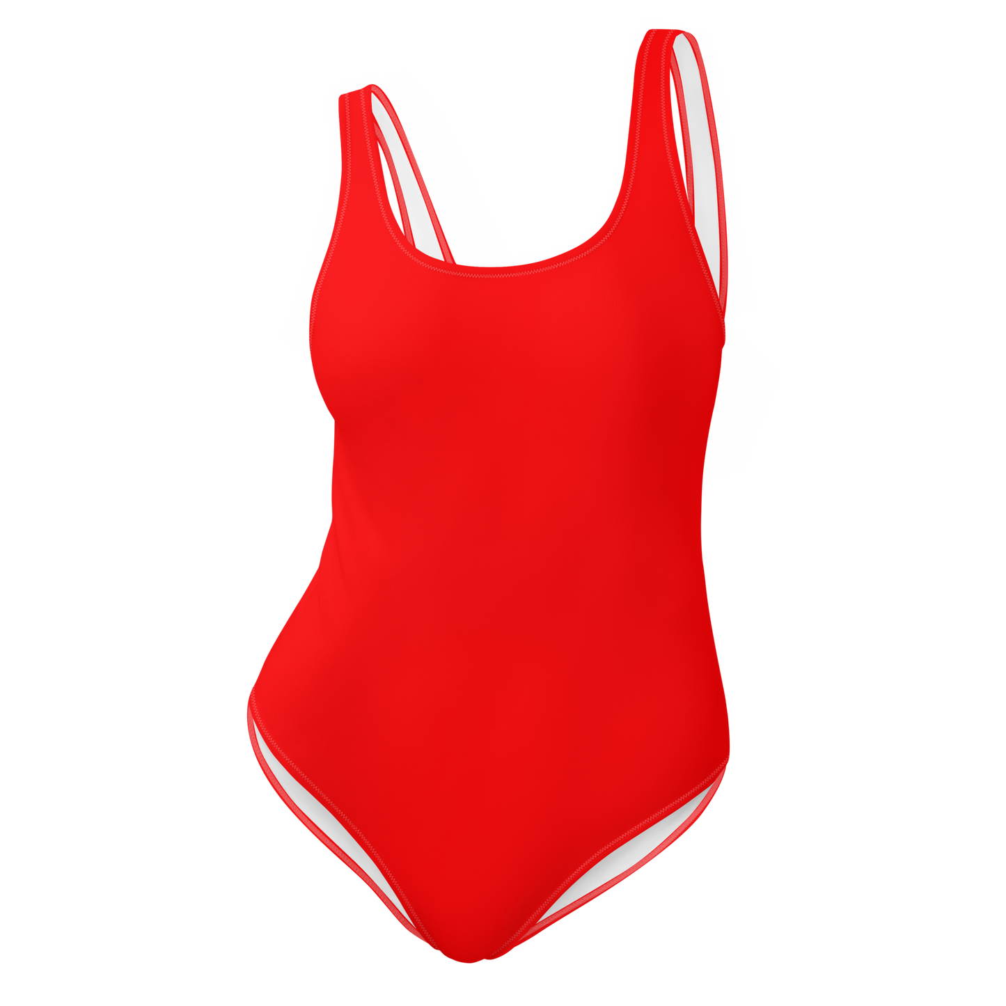 Lifeguard Red One-Piece Swimsuit