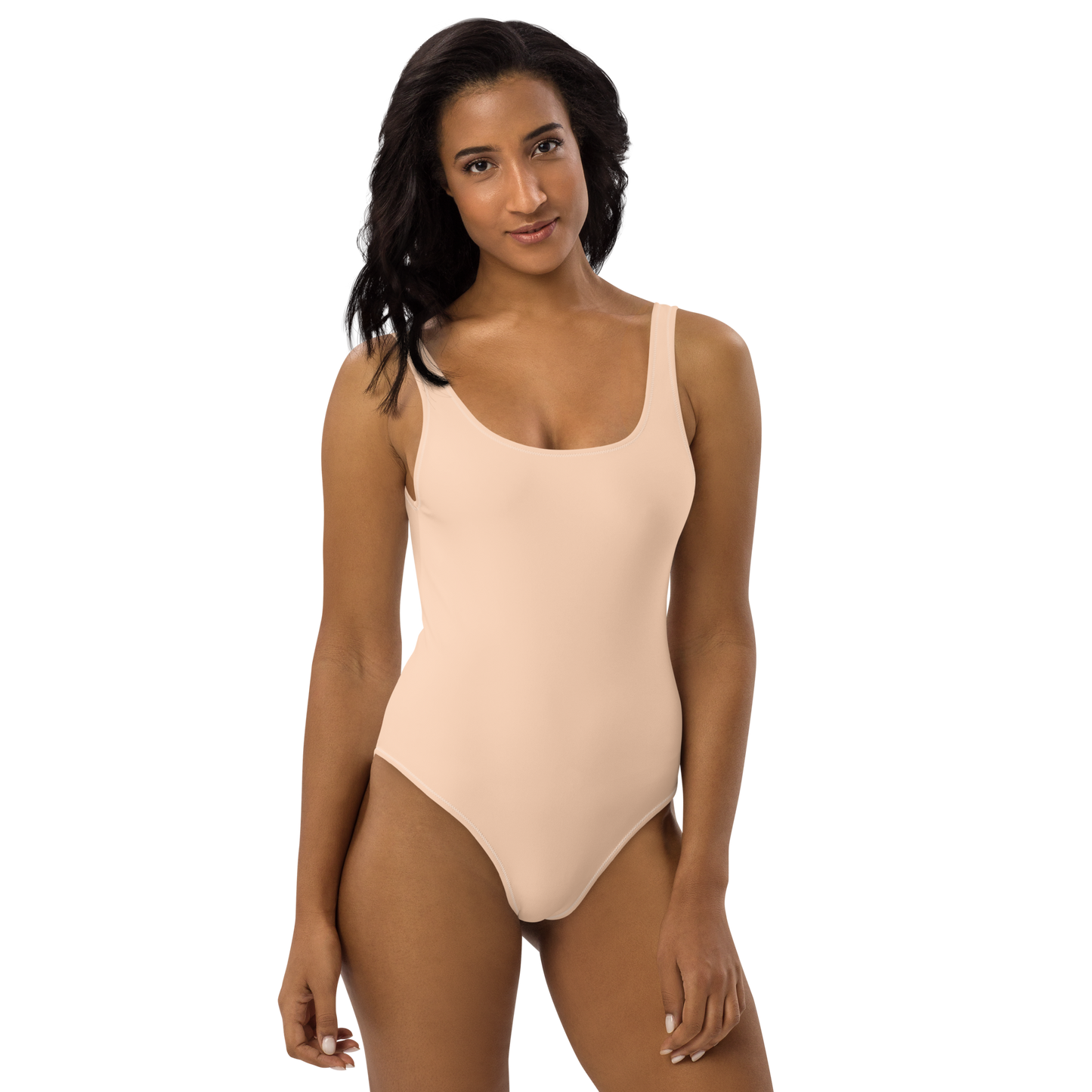 Nude One-Piece Swimsuit