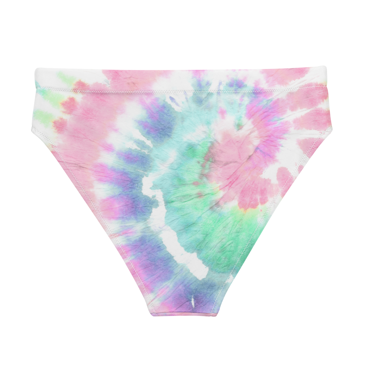 Light Wash Tie-Dye Recycled Bikini Bottom