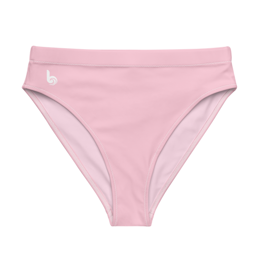 Coral Pink Recycled Bikini Bottom