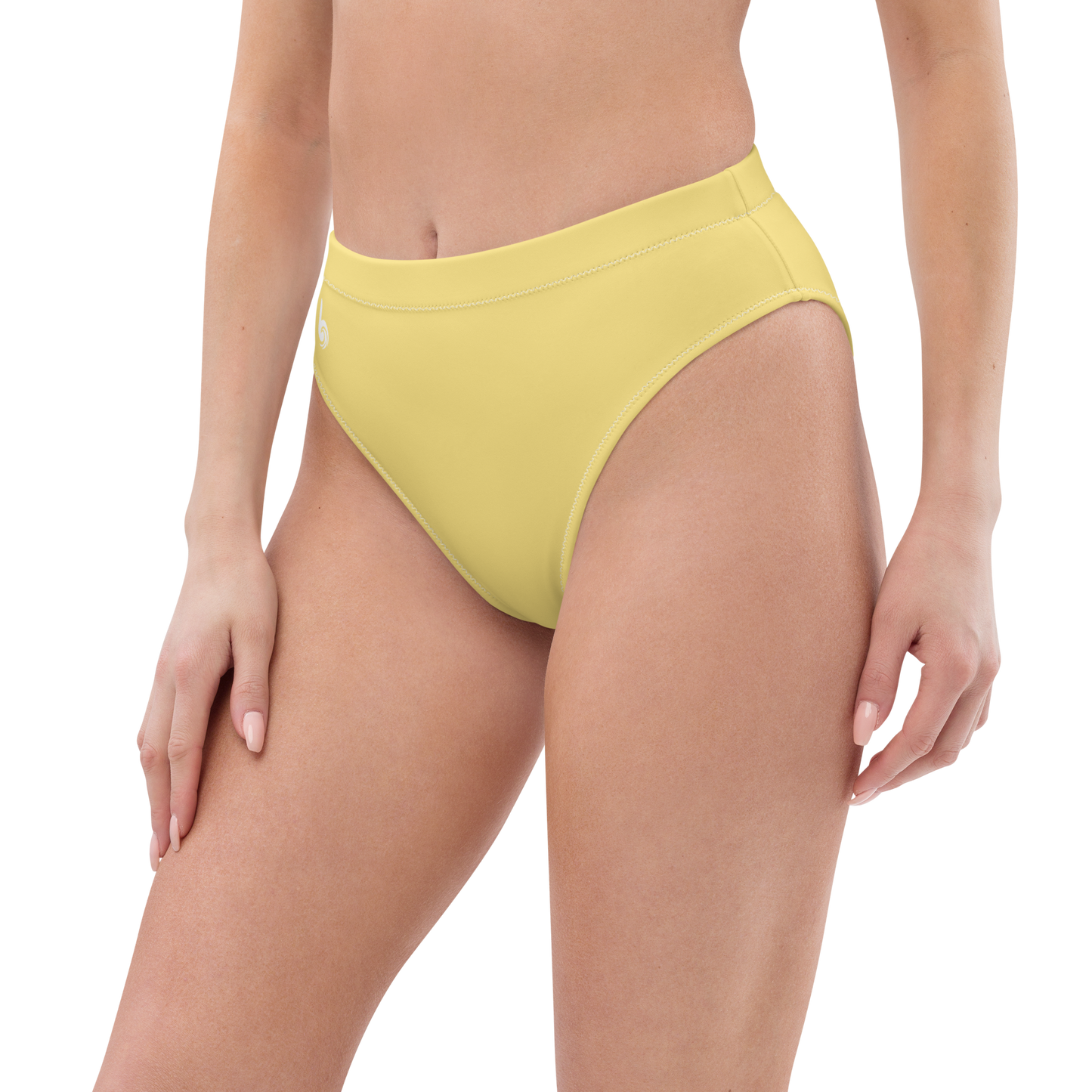 Cumulus Yellow Recycled Bikini Bottom