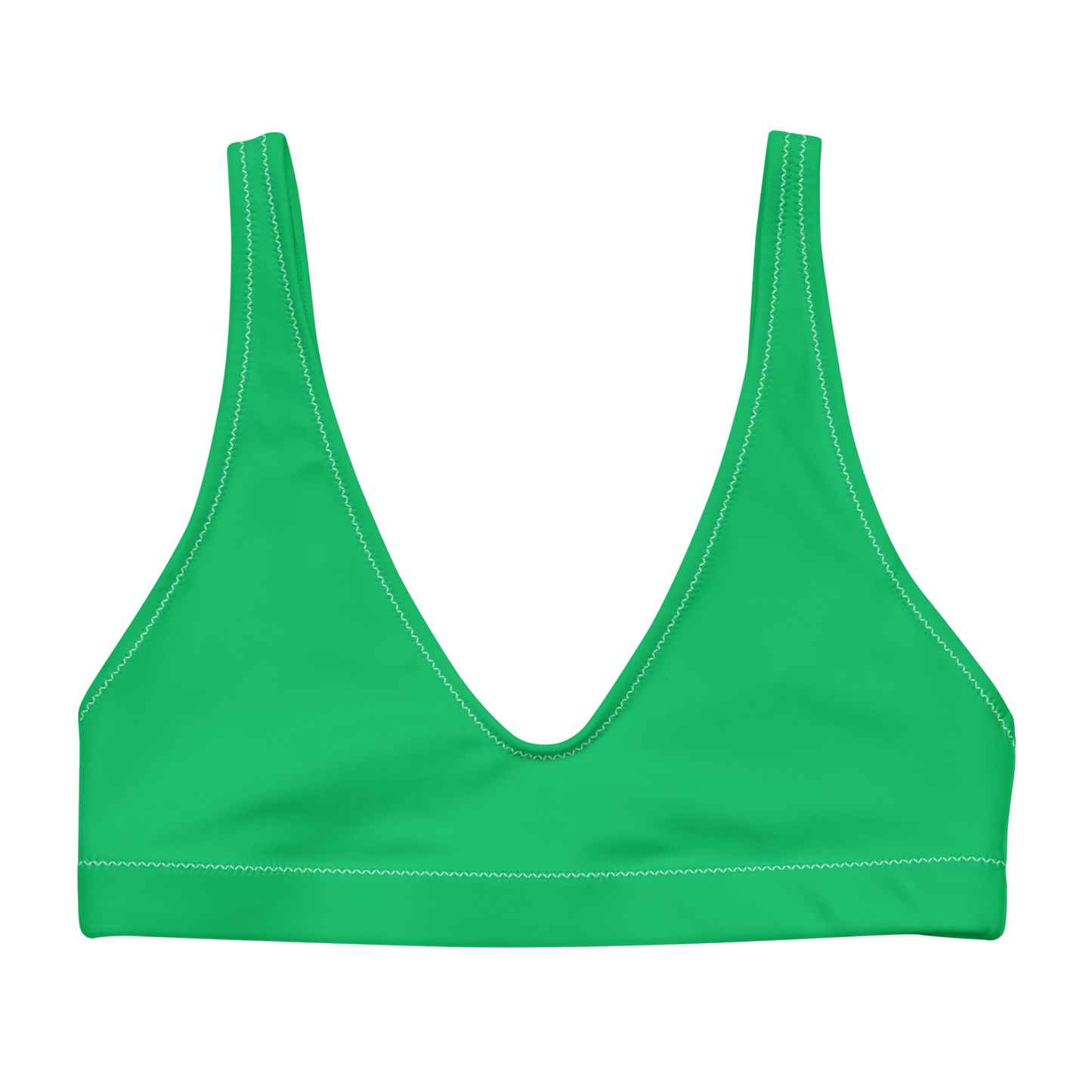 Bay Leaf Green Recycled Bikini Top