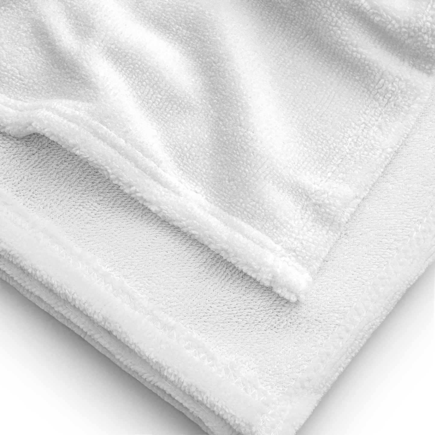 White BELLY Beach Towel