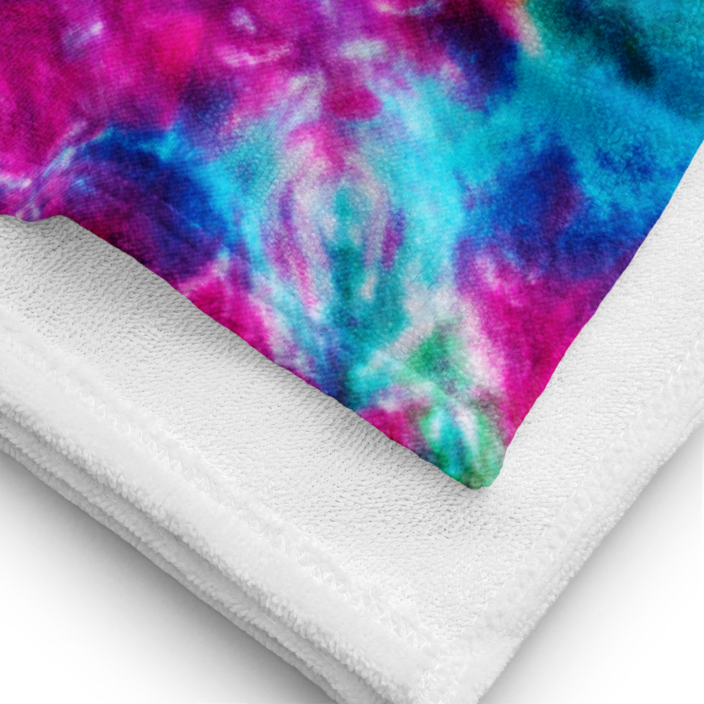 Tie-Dye Explosion Beach Towel